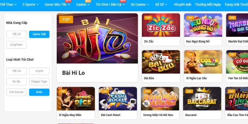 Giao diện game bài Fun88 nổi bật và cuốn hút