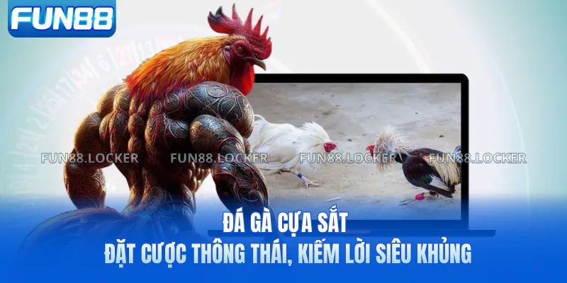 Đá Gà Cựa Sắt - Đặt Cược Thông Thái, Kiếm Lời Siêu Khủng