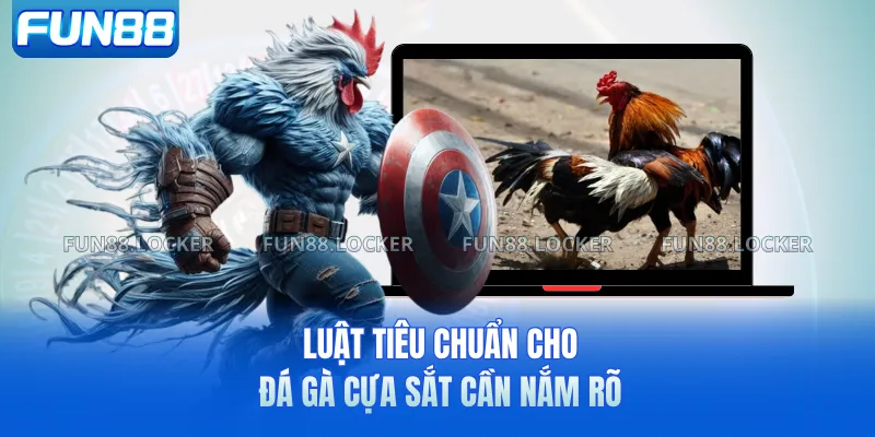 Luật tiêu chuẩn cho đá gà cựa sắt cần nắm rõ