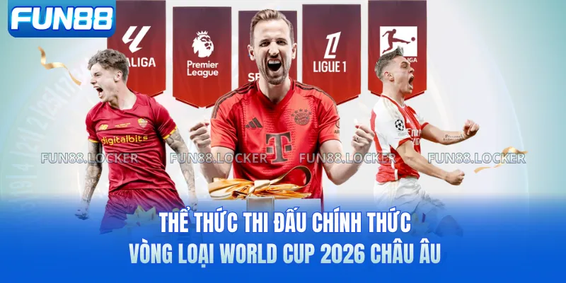 Thể thức thi đấu chính thức vòng loại World Cup 2026 châu Âu